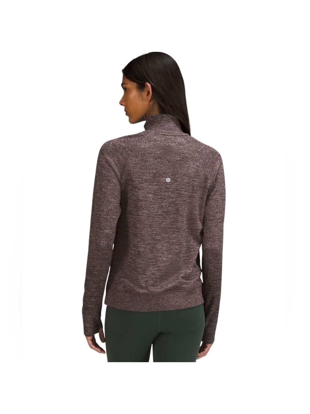Lululemon Engineered Warmth Half-Zip Chrome / Lunar Rock / Black
